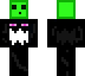 slime on angry enderman