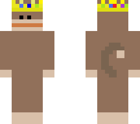 sock monkey crown