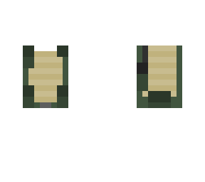 tan vest w/ alice webbing base