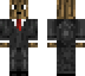 tree man in a suit