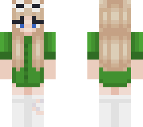 tubbo blonde girl with goggles