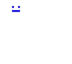 white outlines