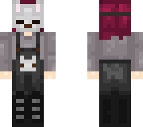 wolf overalls