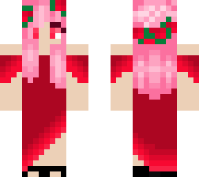 woman in red