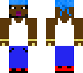 big black dude | Minecraft Skins