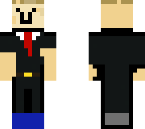 agent in black