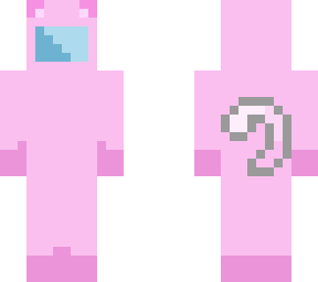 among us pink cat