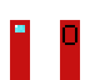 among us red (permission to change its color)