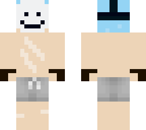 another boy in swimsuit