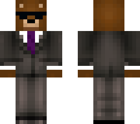 bear ina suit