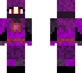black/ purple ninja/  darkness  ninja girl version