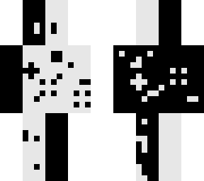 black or white