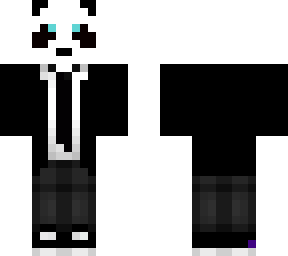 black suit panda