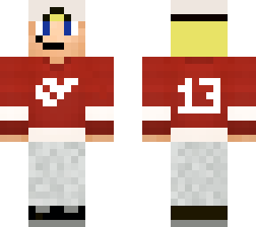 blonde hockey kid