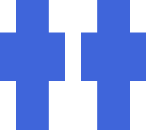 blue