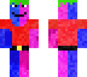 blue and purple