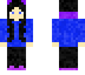 blue hoodie(girl)