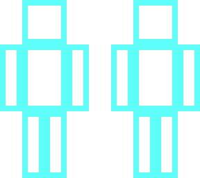 blue man
