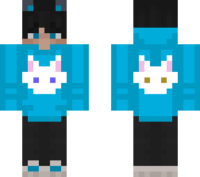 boy with cats
