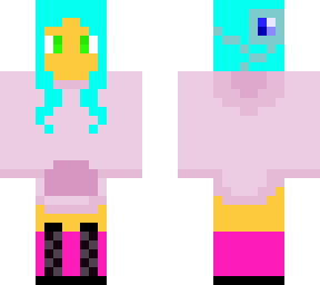 bunny face and clothes base (used)