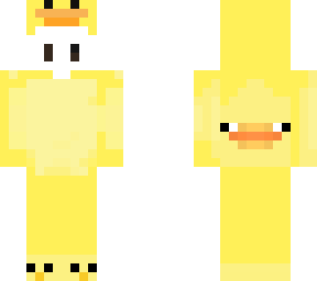 bunny wearing ducky