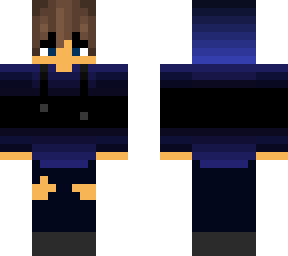 cool blue and black boy