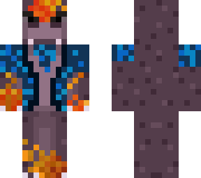 cool fire hippo with vest