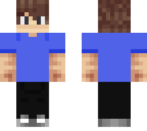 cool kid in black jeans with blue shirt :)