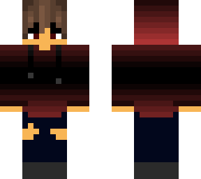 cool red and black boy