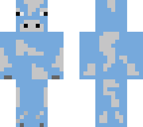 cute blue cow