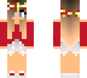 cute red girl.