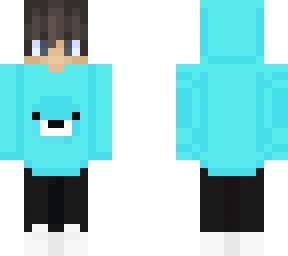cyan bear boy
