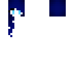 deep ocean blue hair base - female