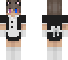 ducky maid with cat ears