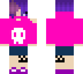 emo-goth girl but changed 2