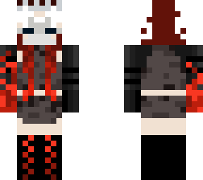 fire mask girl