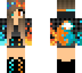 fire vs ice girl (edit)