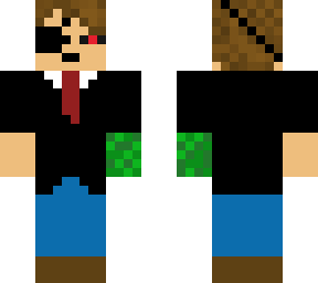 flame (school eyepatch)