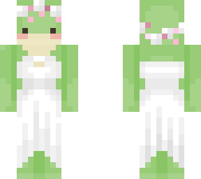 frog in a dress