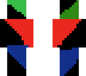 green red blue