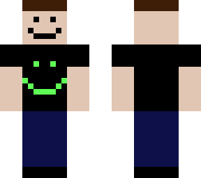 green smile shirt