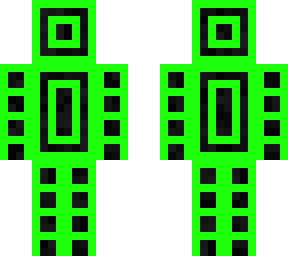 haha skin go green