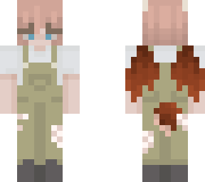 human - peryton - pink short hair