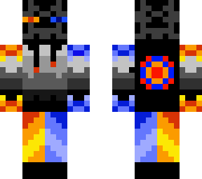 ice and lava enderman skin