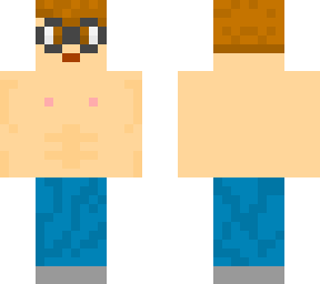 jaydn (me) shirtless