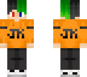 juzt kai (green & black hair)