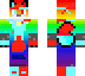 lobo rojo y azul arciris