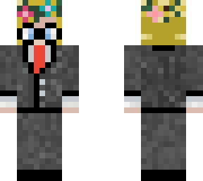 me in de suit