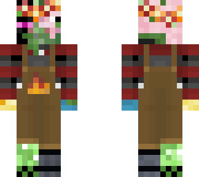 mobmix in overall and flower crown