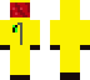 my character with a removable hazmat suit